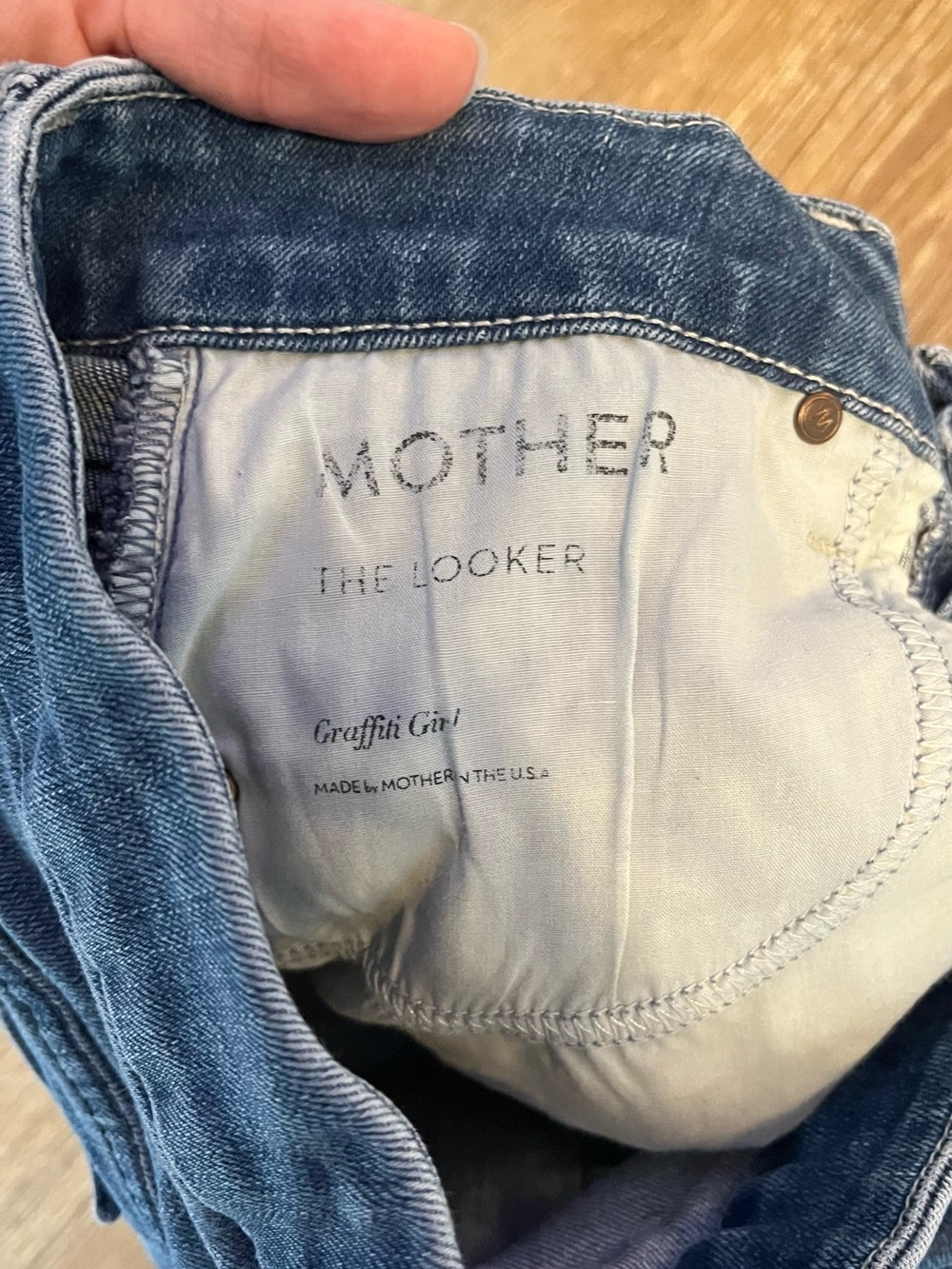 MOTHER Light Blue Skinny Jeans - Picture 7 of 10